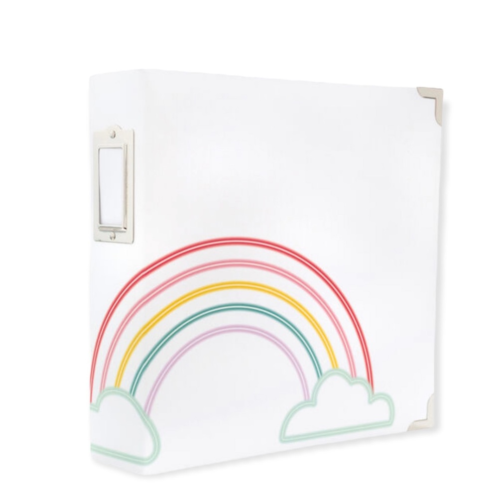 Heidi Swapp storyline 3 D Ring Album Rainbow
